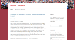 Desktop Screenshot of electionlawcenter.com